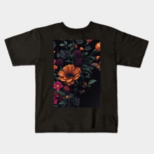 flowers pattern Kids T-Shirt